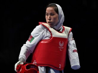 Participa en los Paralímpicos taekwondista afgana