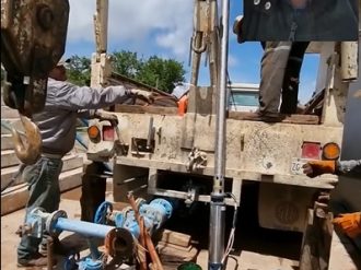 Trabajan en restablecer el agua potable en El Chiquihuitillo