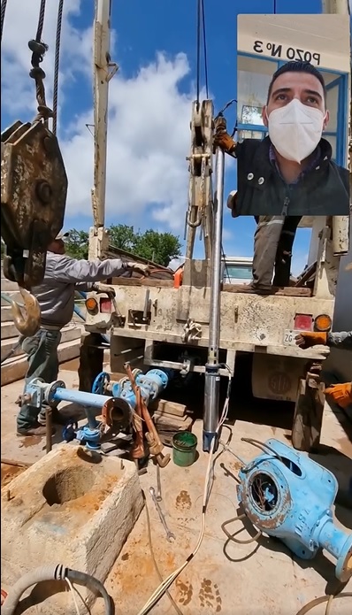 Trabajan en restablecer el agua potable en El Chiquihuitillo