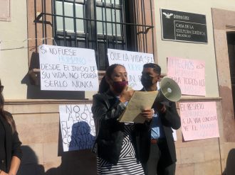 Se manifiestan los provida en contra del aborto