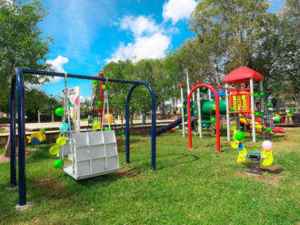 Construyen parque inclusivo en el Teúl 