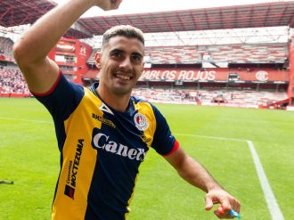 Doblete del argentino Berterame da a San Luis triunfo 2-1 ante Toluca