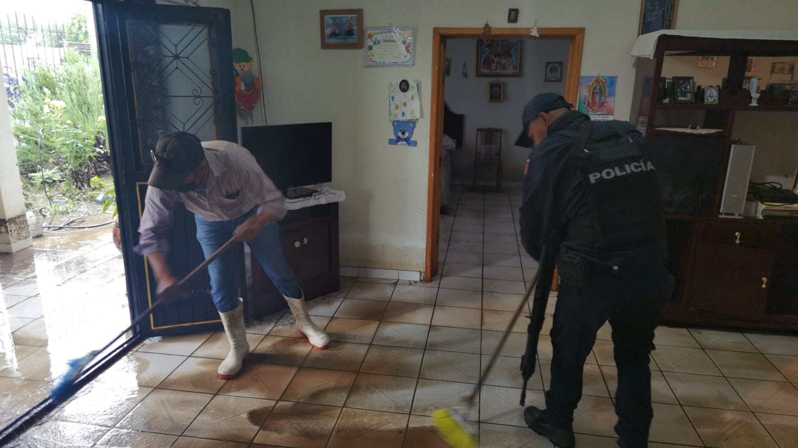 Controlan inundaciones en la Ermita de Guadalupe