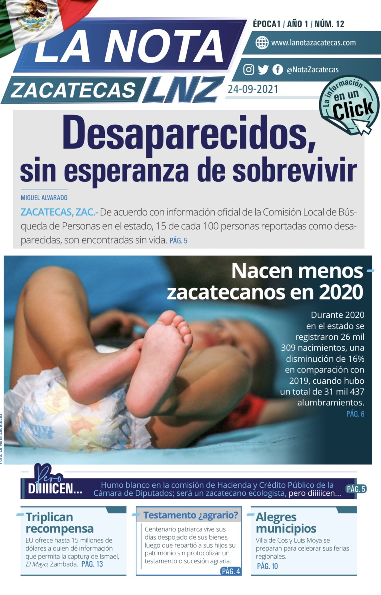 La Nota Zacatecas 24/09/21