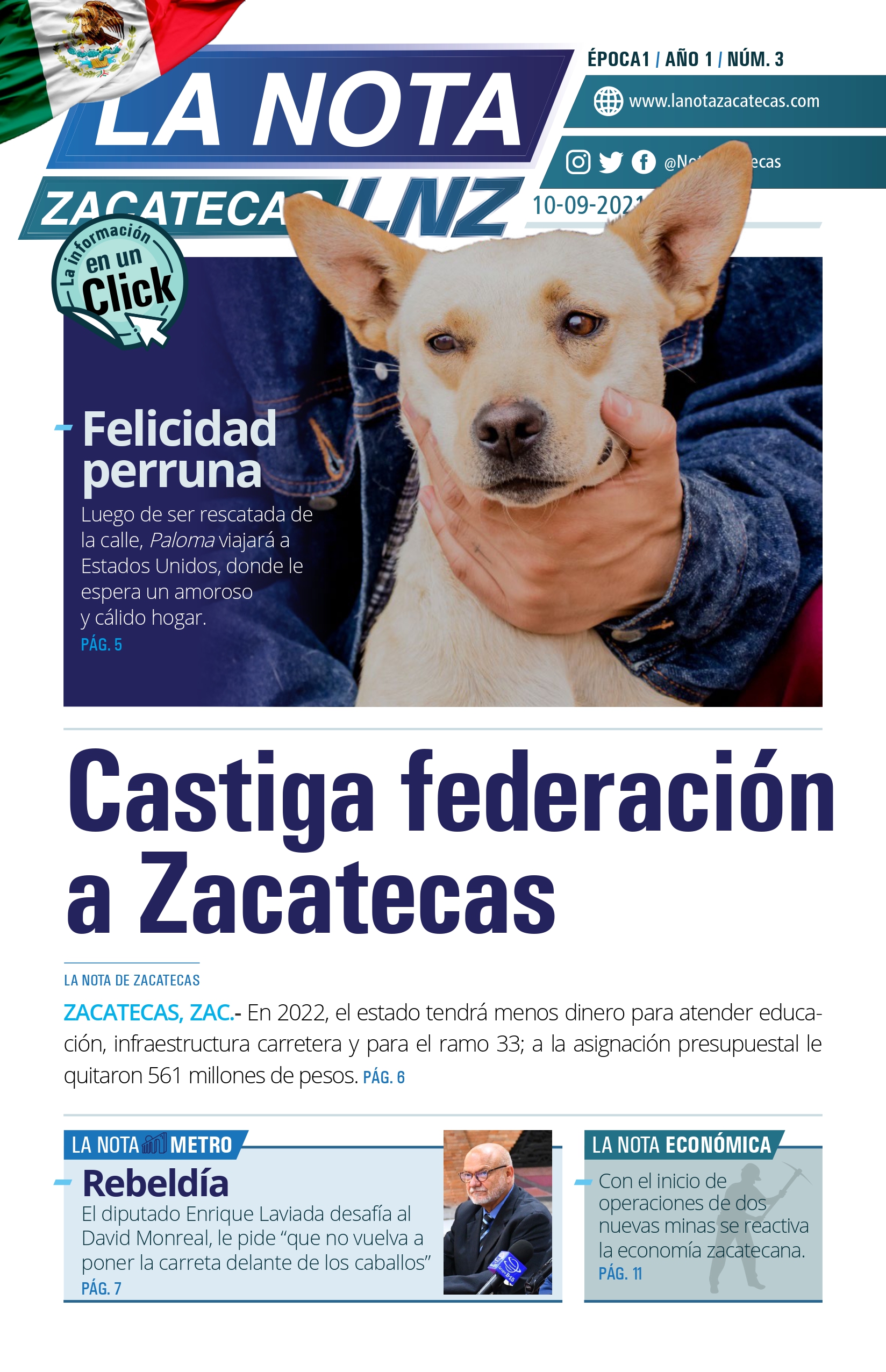 La Nota Zacatecas 10/09/21