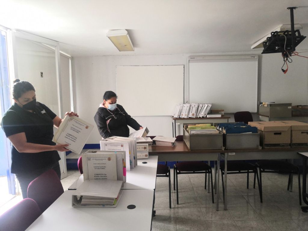 Licenciatura en Historia comienza la creación de su archivo bajo la coordinación del AGUAZ