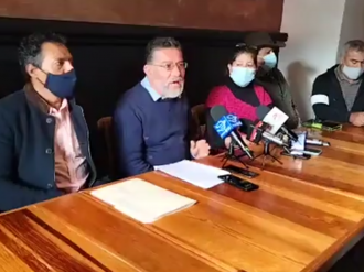 Profesores toman dependencias gubernamentales
