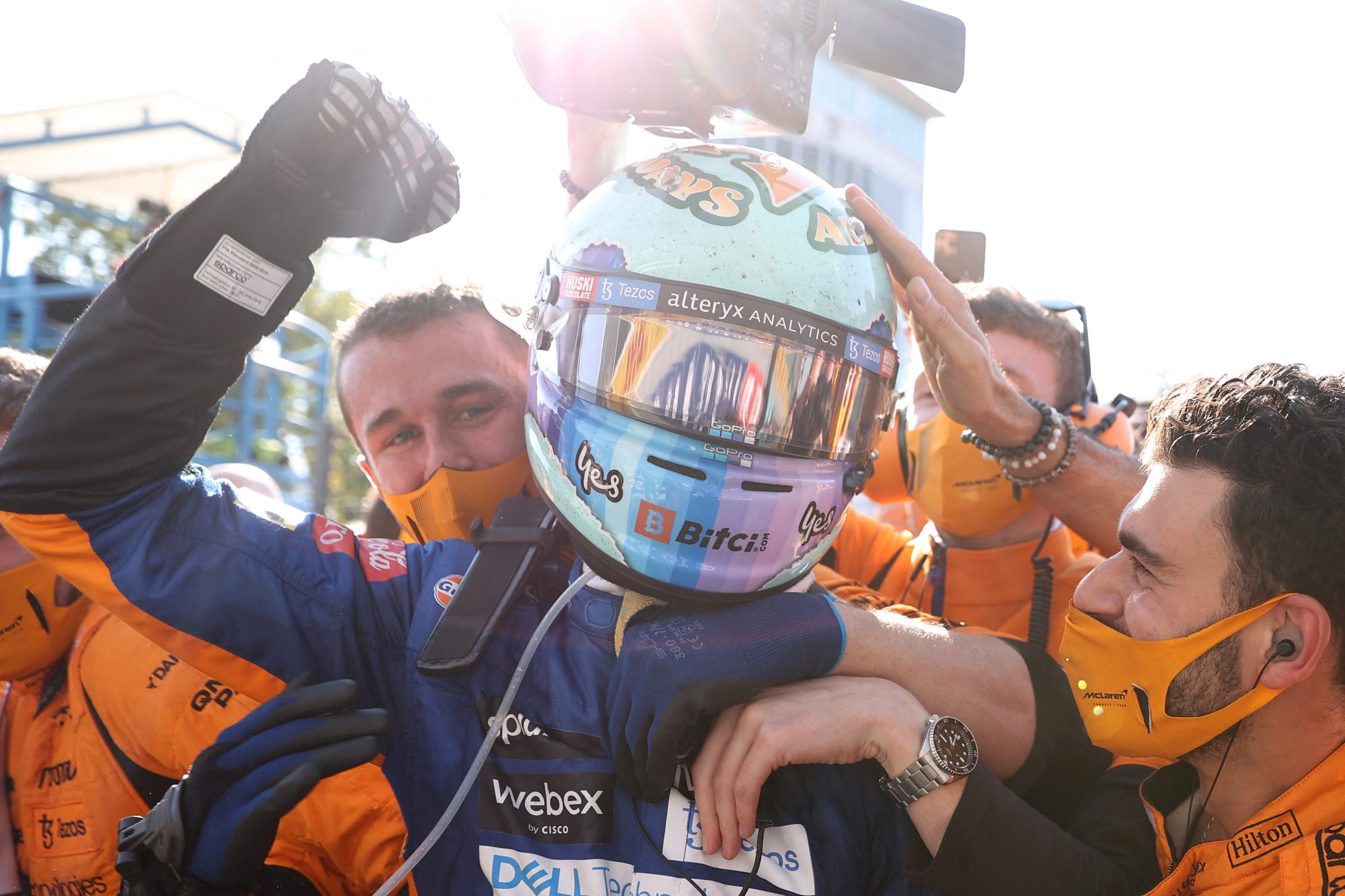 Gana Ricciardo GP de Italia