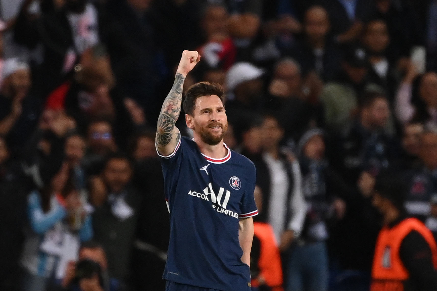 Messi marca ante el Manchester City su primer gol con el París Saint-Germain