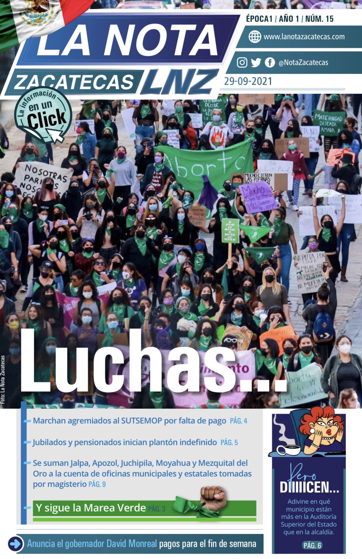 La Nota Zacatecas 29/09/21