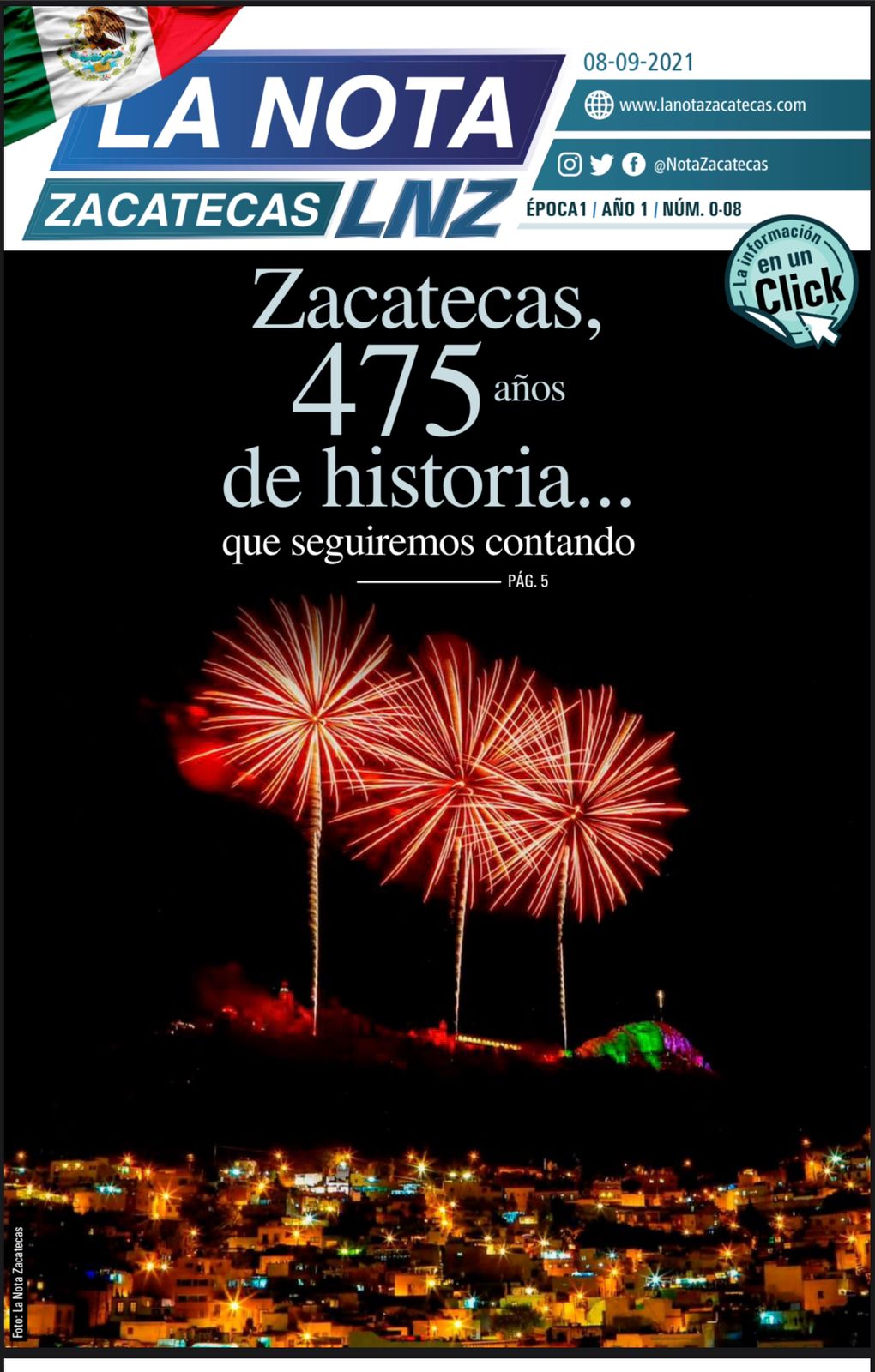 La Nota Zacatecas 08/09/21