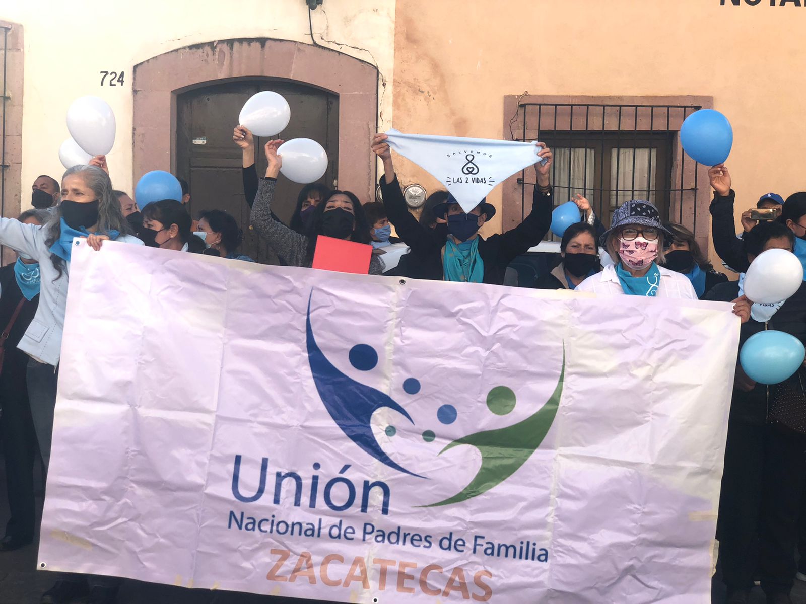 Marcha pro vida en contra de la despenalización del aborto