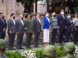 Conmemoran el 211 Aniversario de Independencia de México en capital zacatecana