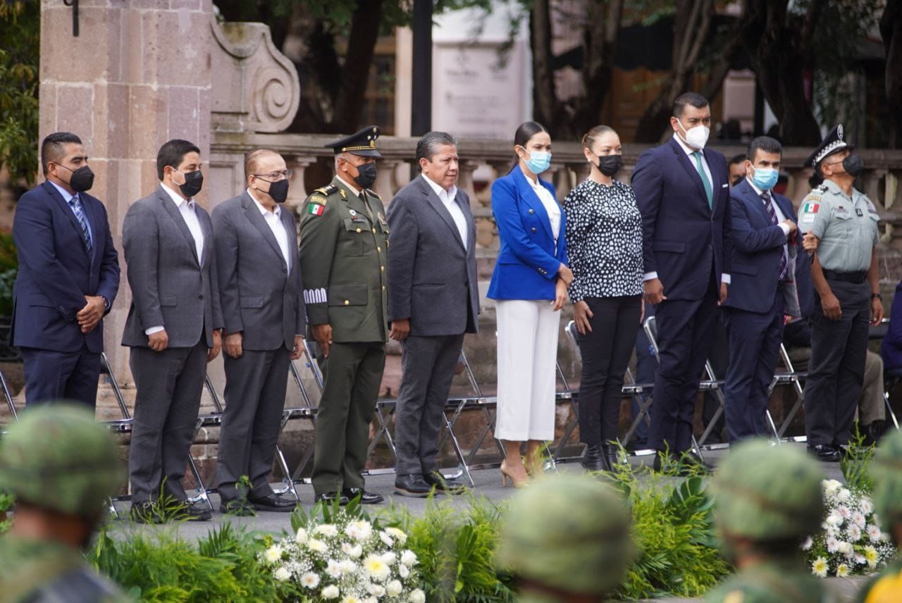 Conmemoran el 211 Aniversario de Independencia de México en capital zacatecana