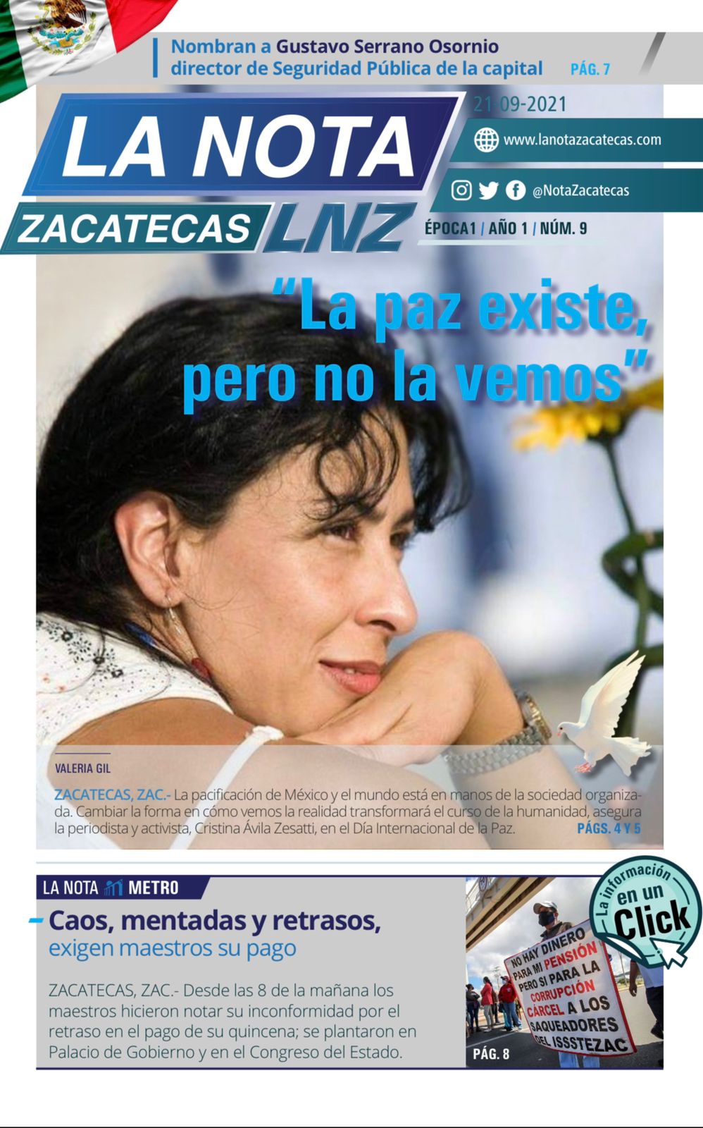 La Nota Zacatecas 21/09/21