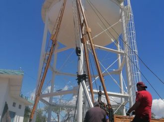 Trabaja SIMAPAJ en el pozo siete por falla de la bomba