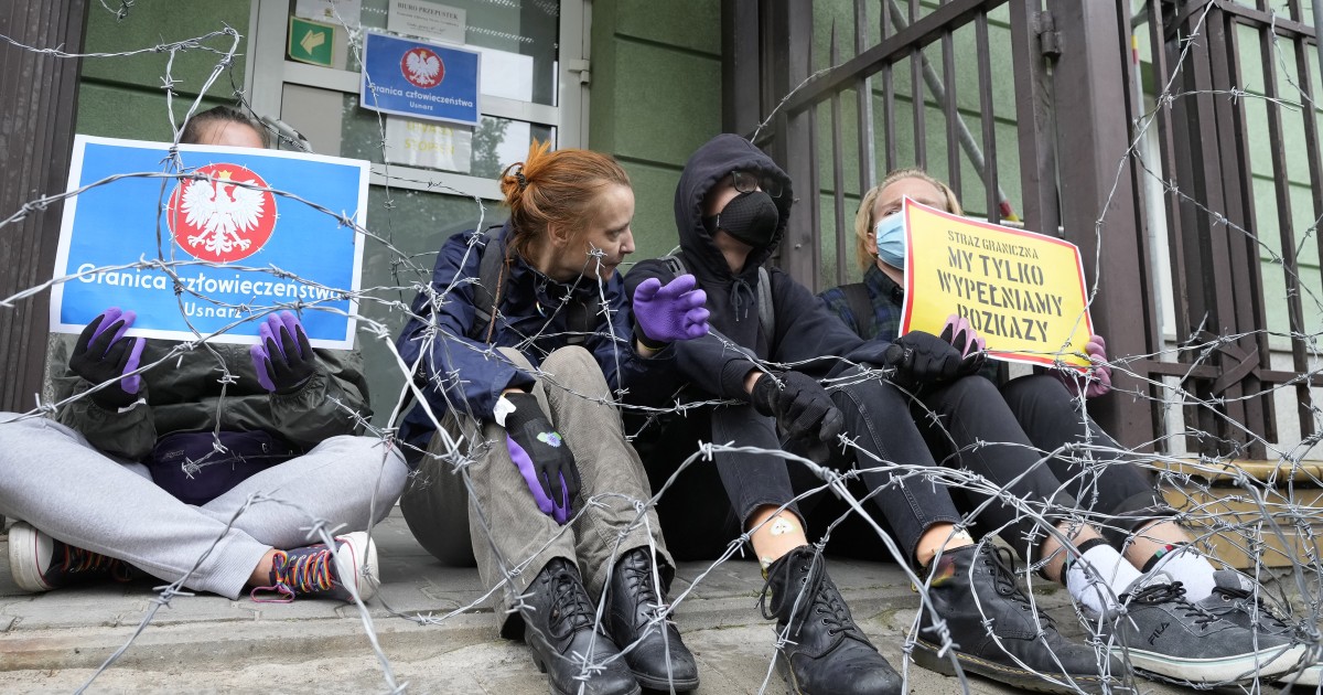 Polonia envía SMS disuasorios a potenciales migrantes en frontera con Bielorrusia