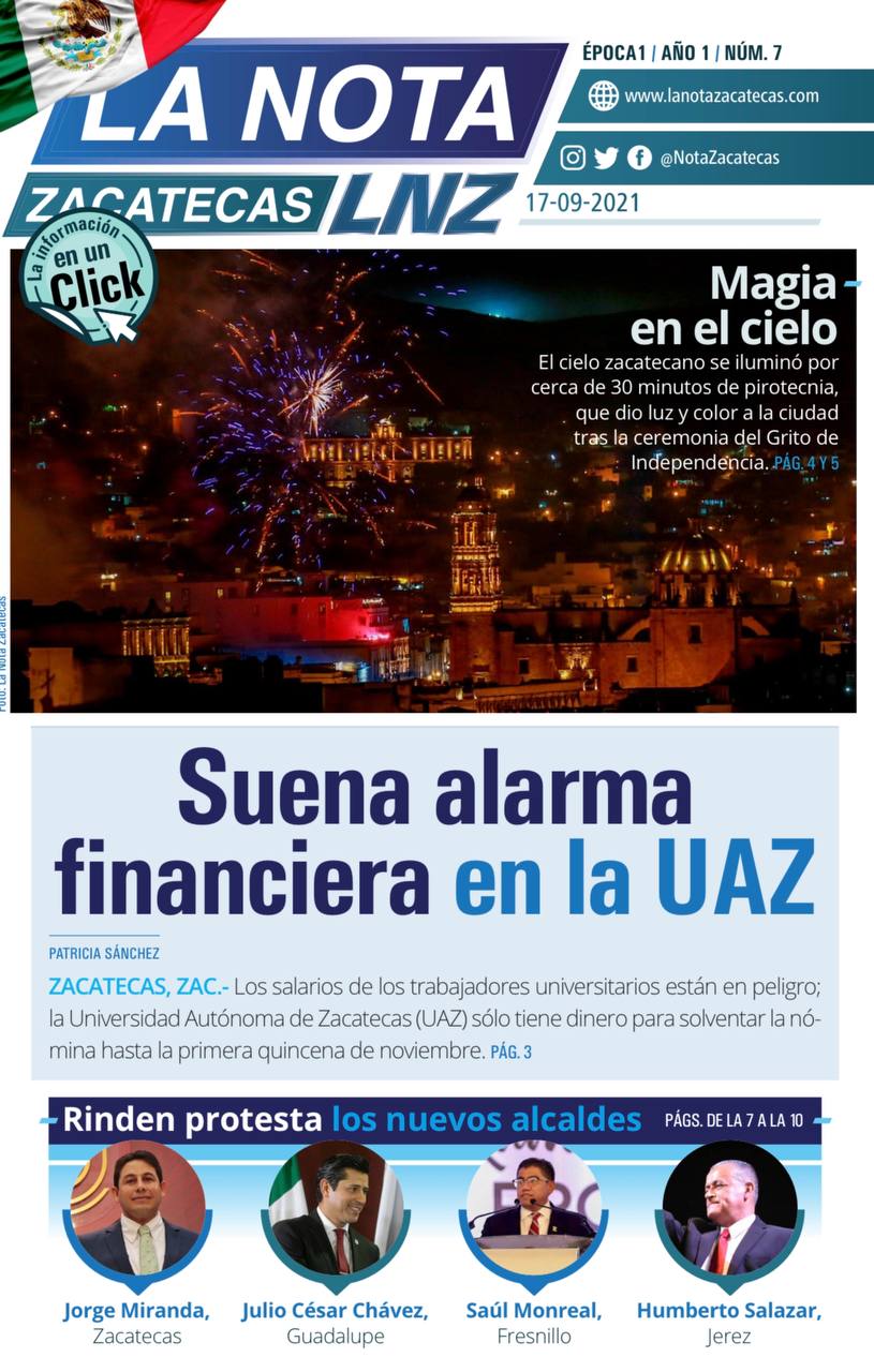 La Nota Zacatecas 17/09/21