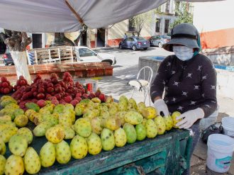 Desde hace 40 años Don Cruz ofrece deliciosas tunas.