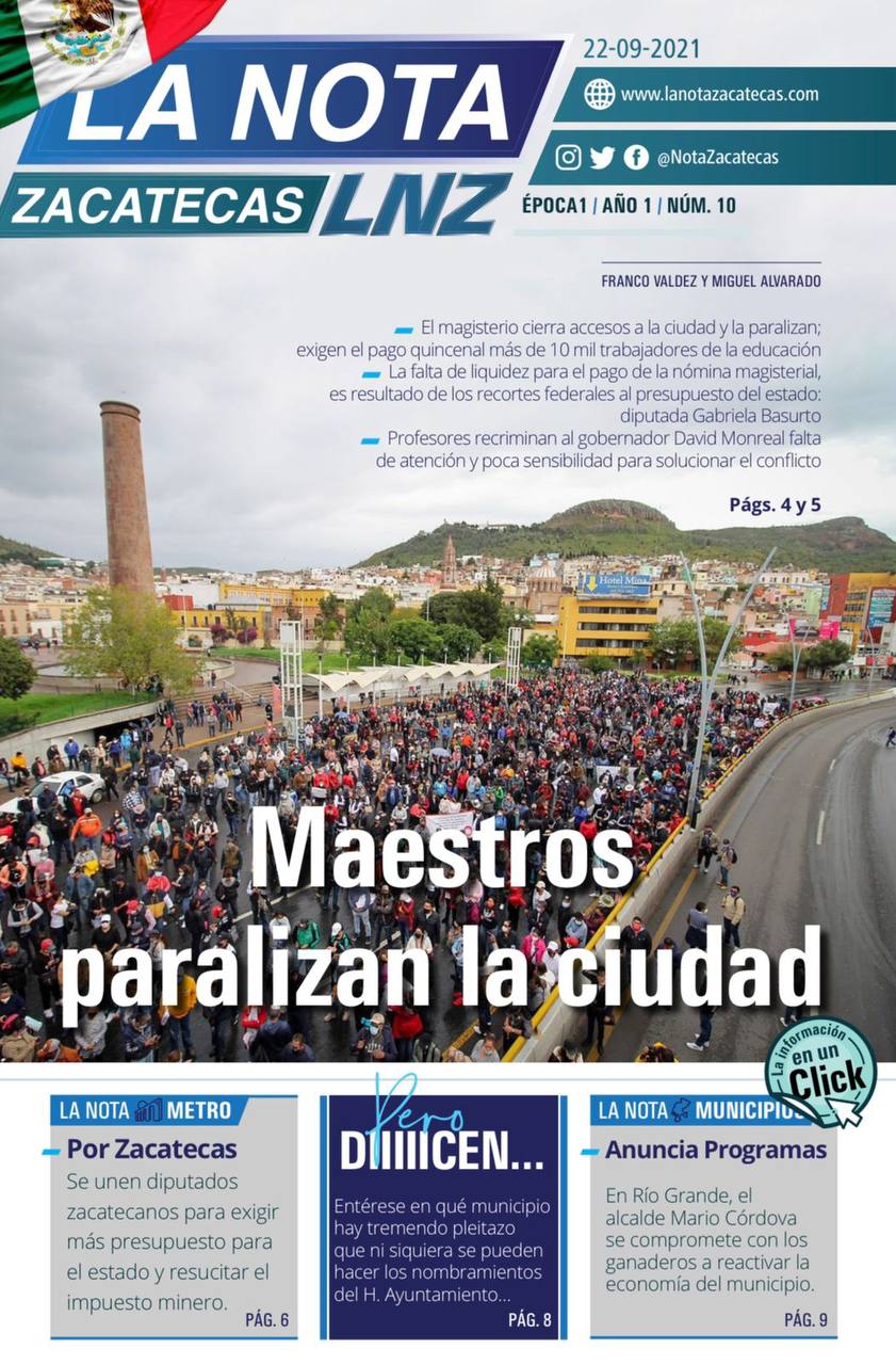 La Nota Zacatecas 22/09/21