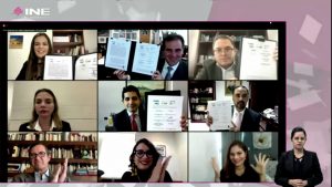 INE suscribe convenio para prevenir y denunciar violencia política contra las mujeres