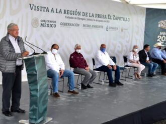 AMLO logra acuerdo para continuar trabajos de la presa El Zapotillo