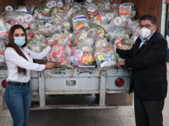 Fresnillo envía ayuda a Ciudad Cuauhtémoc y Genaro Codina