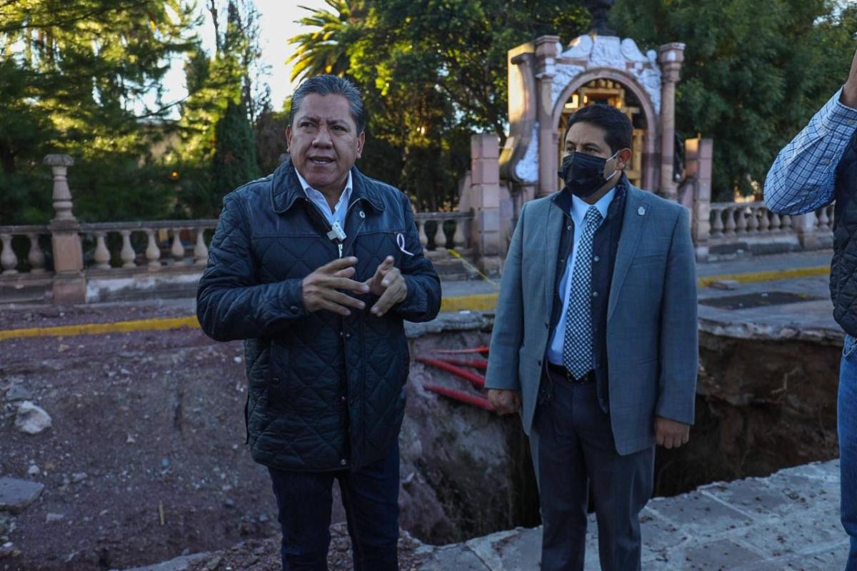 Anuncia DMA acciones para reparar el socavón