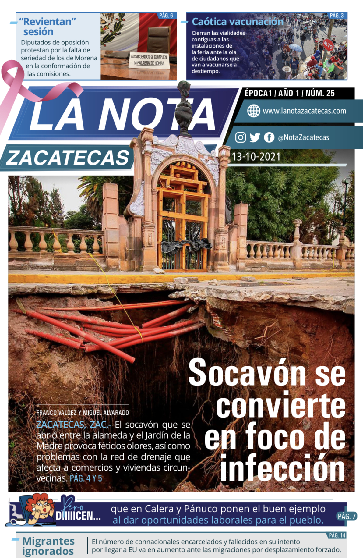 La Nota Zacatecas 13/10/21