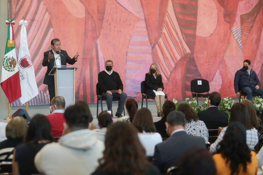Garantizan Gobernador David Monreal y Presidente López Obrador el pago de la nómina magisterial para el cierre de 2021