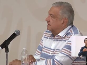 AMLO suspende otro acto público por irrupción de manifestantes