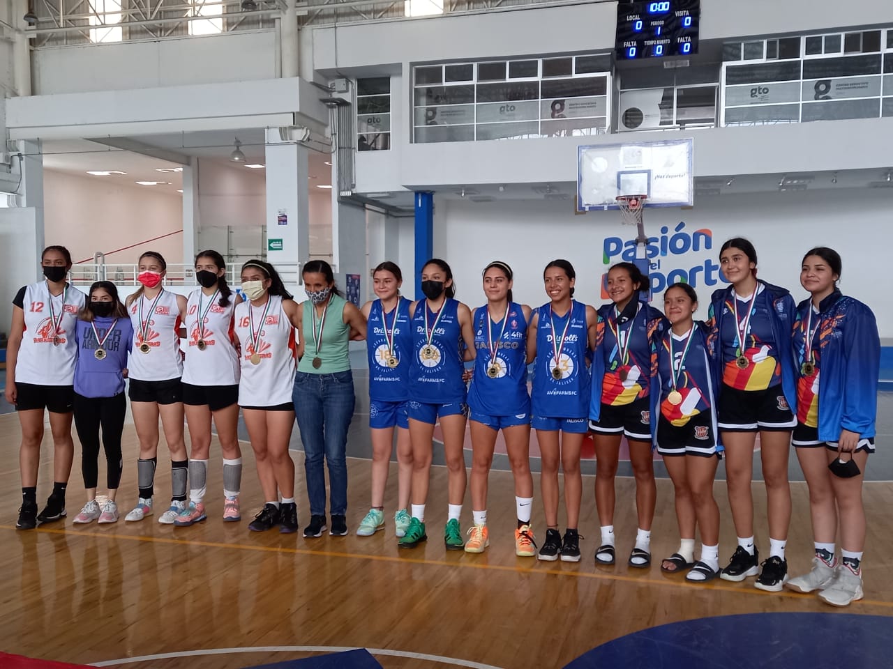 Destacan basquetbolistas zacatecanas