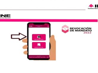 Inicia INE capacitación sobre la aplicación móvil (APP) para recabar el apoyo ciudadano para la Revocación de Mandato