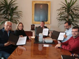 David Monreal formaliza convenio con el Gobierno de México