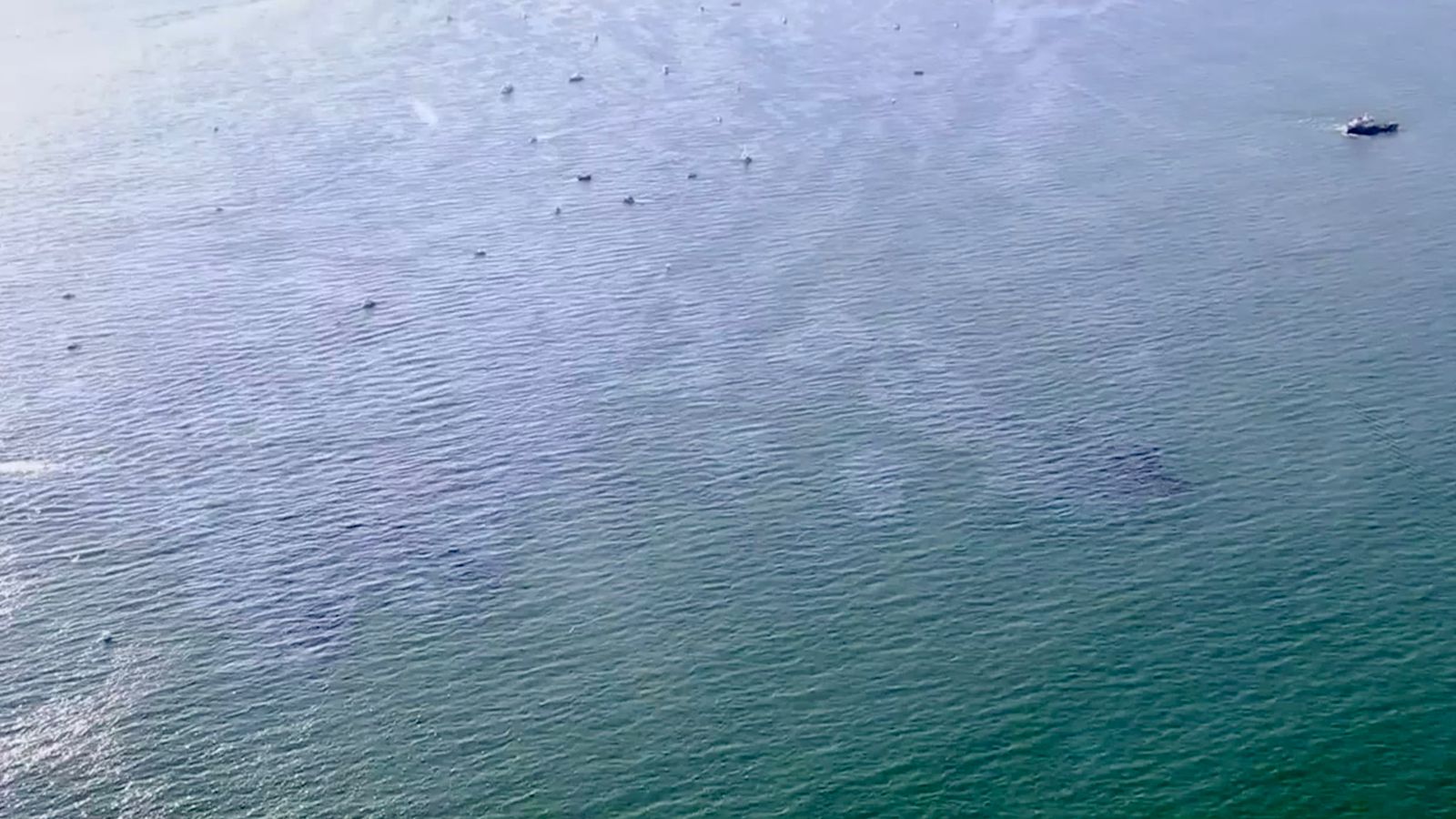 Sur de California afectado por un derrame de petróleo