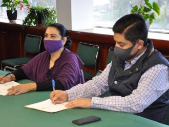 Enrique Flores y Araceli Guerrero se postulan para seguir al frente del PRI