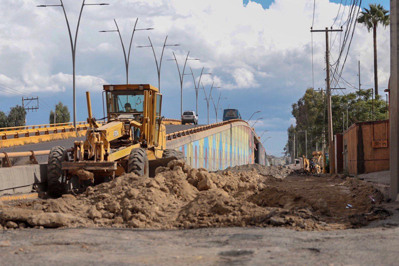 Emprende Saúl Monreal programa de bacheo en Fresnillo