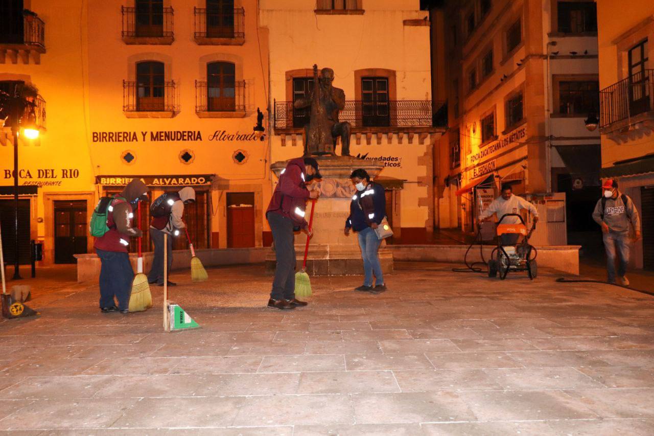 Inician dignificación de espacios públicos en la capital 