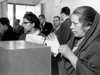 Conmemoración del 68 aniversario del derecho a votar de las mujeres en México