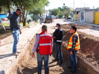 Rehabilitan vialidades como parte del programa «Mil baches en 100 días»