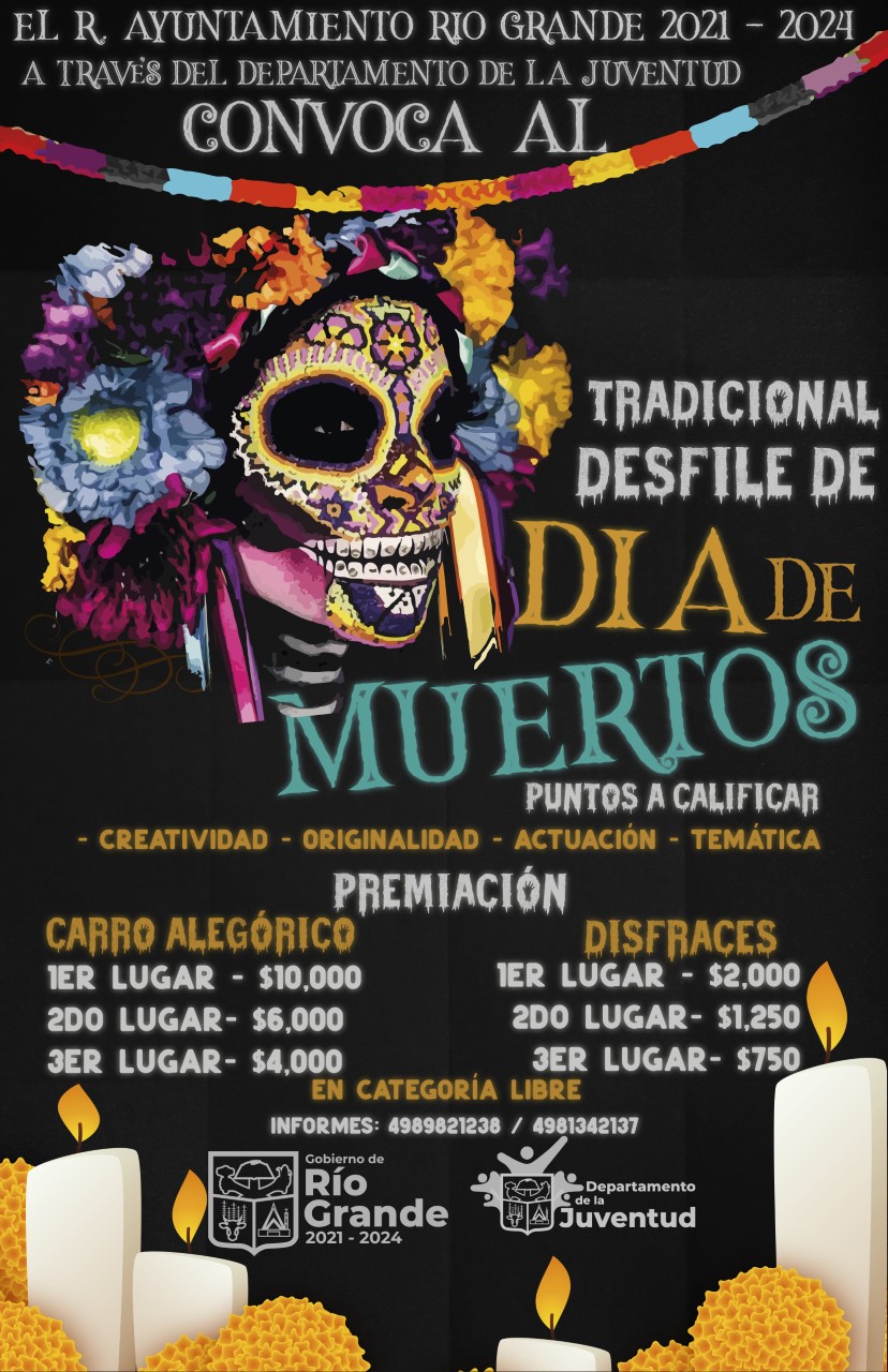 Anuncian concurso de disfraces y carros alegóricos en Río Grande