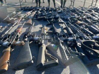 Destruyen armas pertenecientes a grupos delictivos