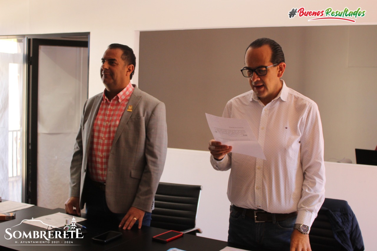 Rinden protesta integrantes del Comité de Transparencia del Ayuntamiento de Sombrerete