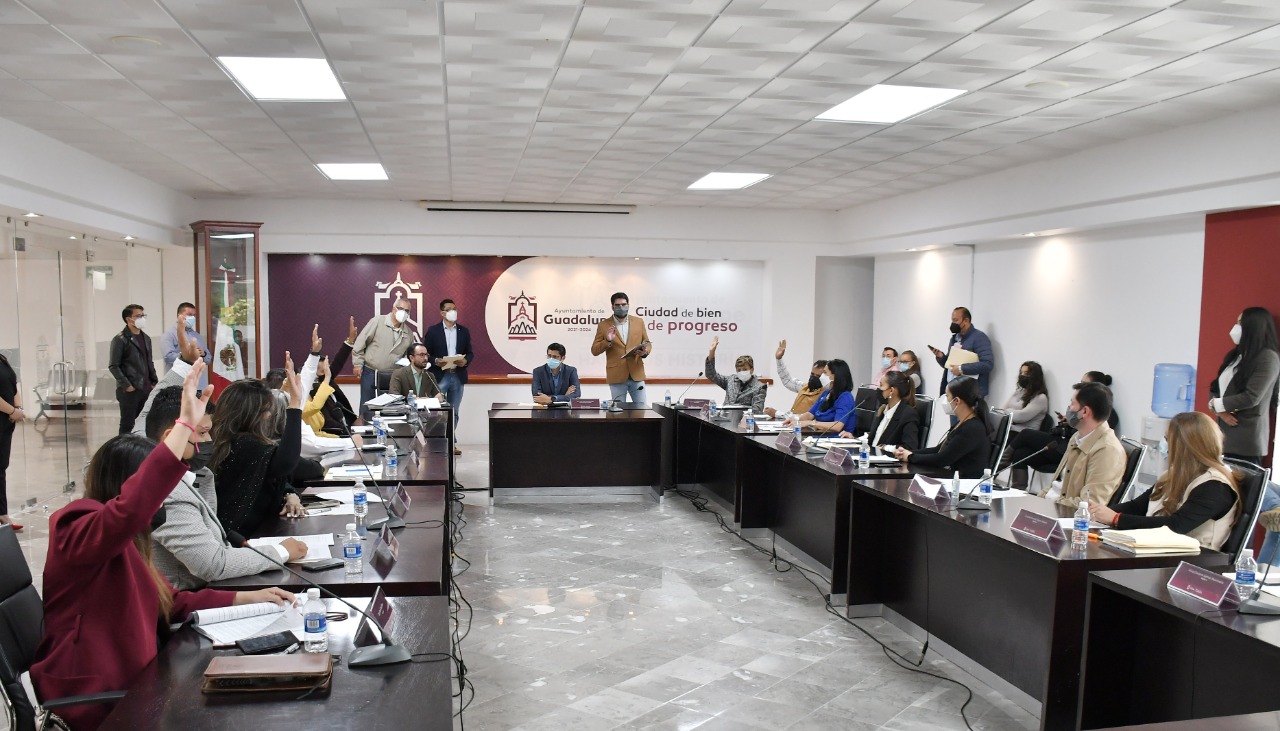Integran comisiones edilicias en el Ayuntamiento de Guadalupe