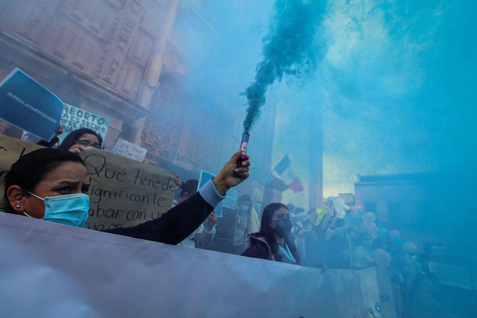Salen a las calles grupos «provida» a manifestarse en contra del aborto