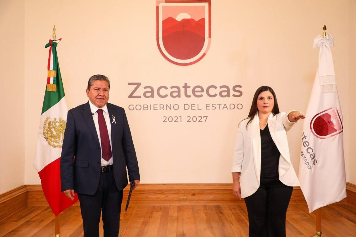 Gaby Pinedo, secretaria de Gobierno de Zacatecas