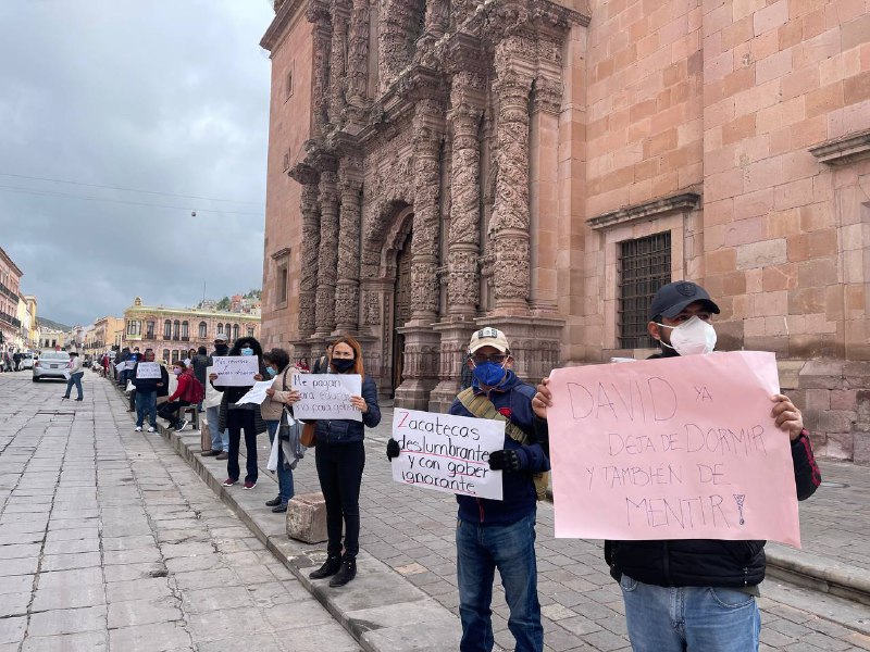 Exhortan a David Monreal a cumplir su palabra