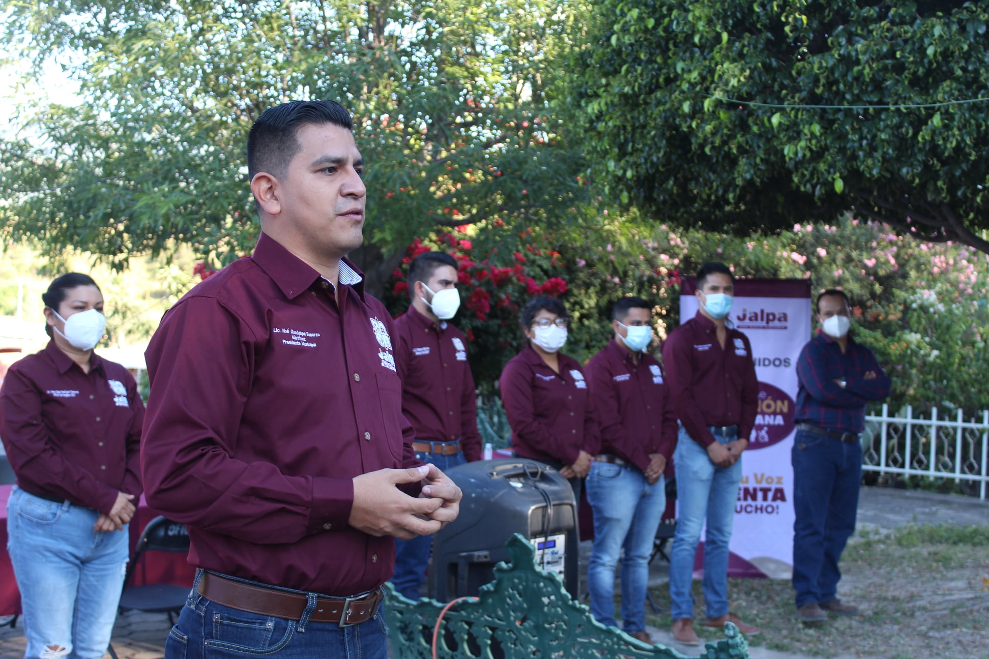 Anuncian construcción del mercado Morelos en Jalpa