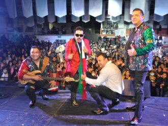 Se presenta Mi Banda El Mexicano en la Fereja