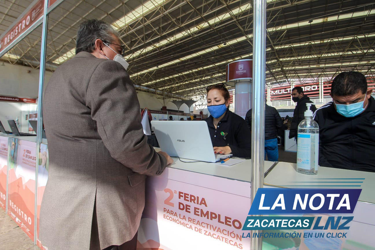 Segunda feria del empleo se lleva a cabo con más de 50 empresas zacatecanas participantes